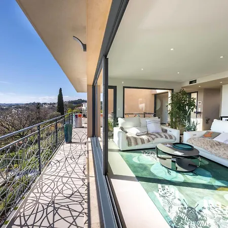 Villa 06bk - Superb Contemporary Sea-view Cagnes-sur-Mer